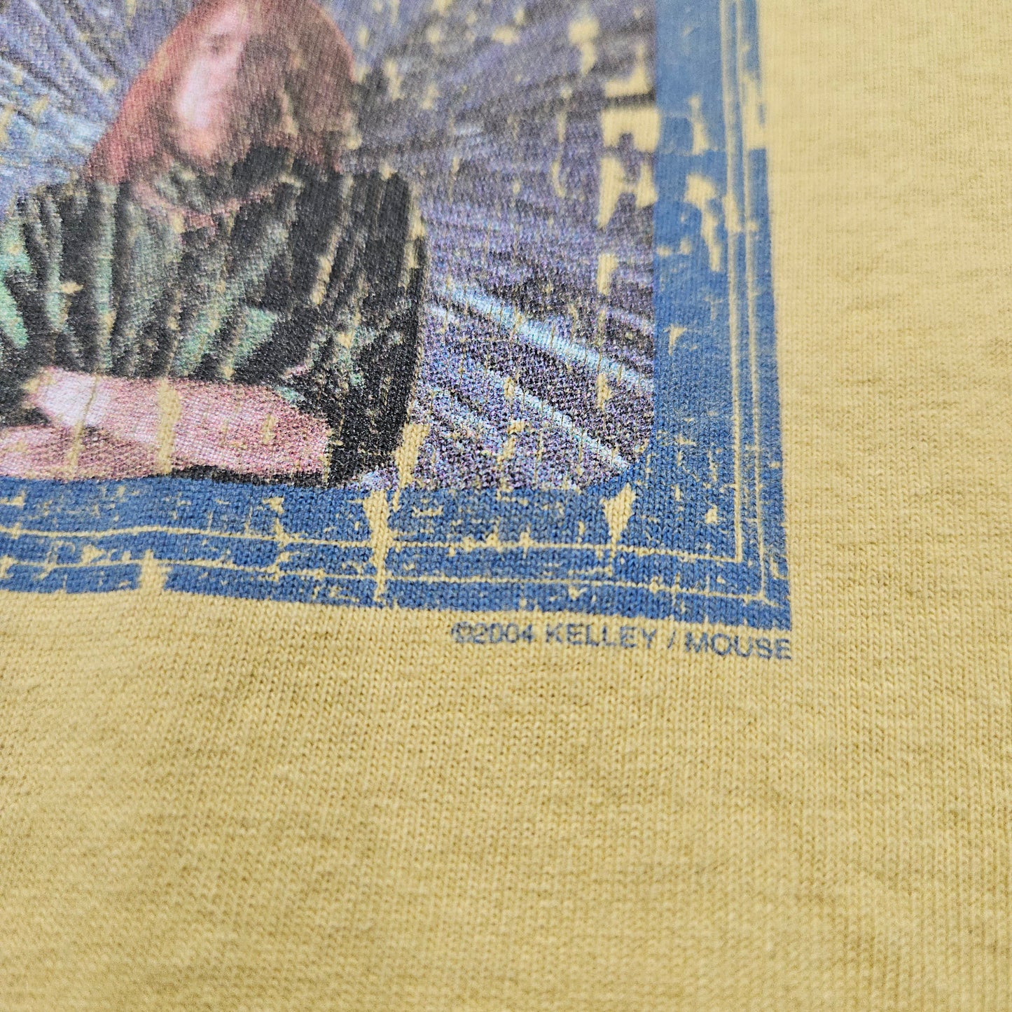 2000s 2004 Liquid Blue Grateful Dead Self Titled Album Cover T-Shirt Made in USA Size XL