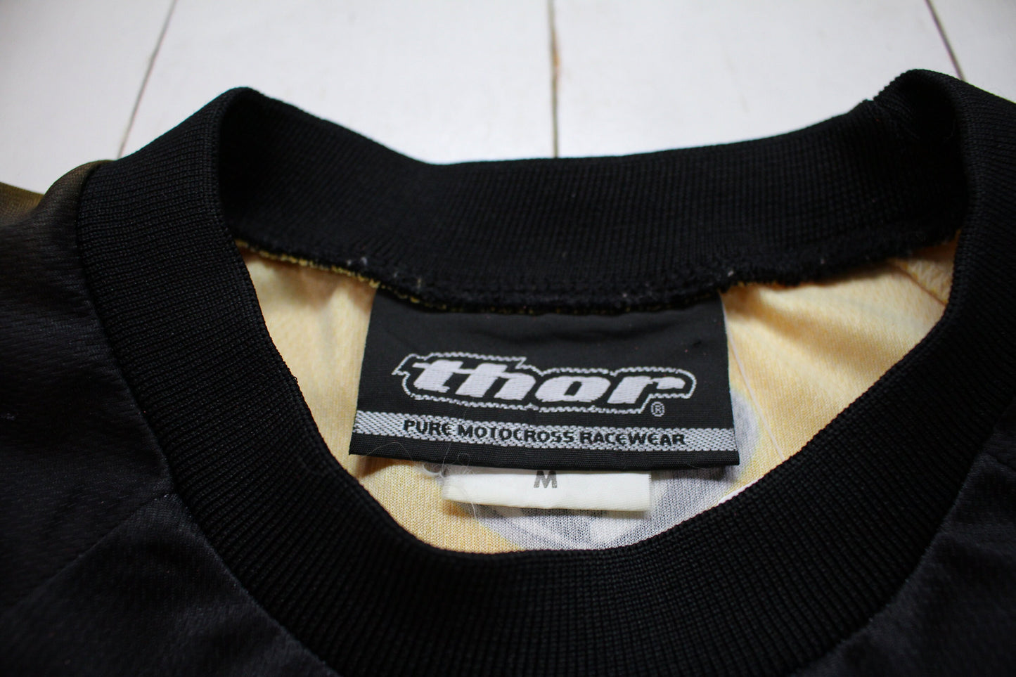1990s/2000s Thor Motocross Long Sleeve Jersey Size L