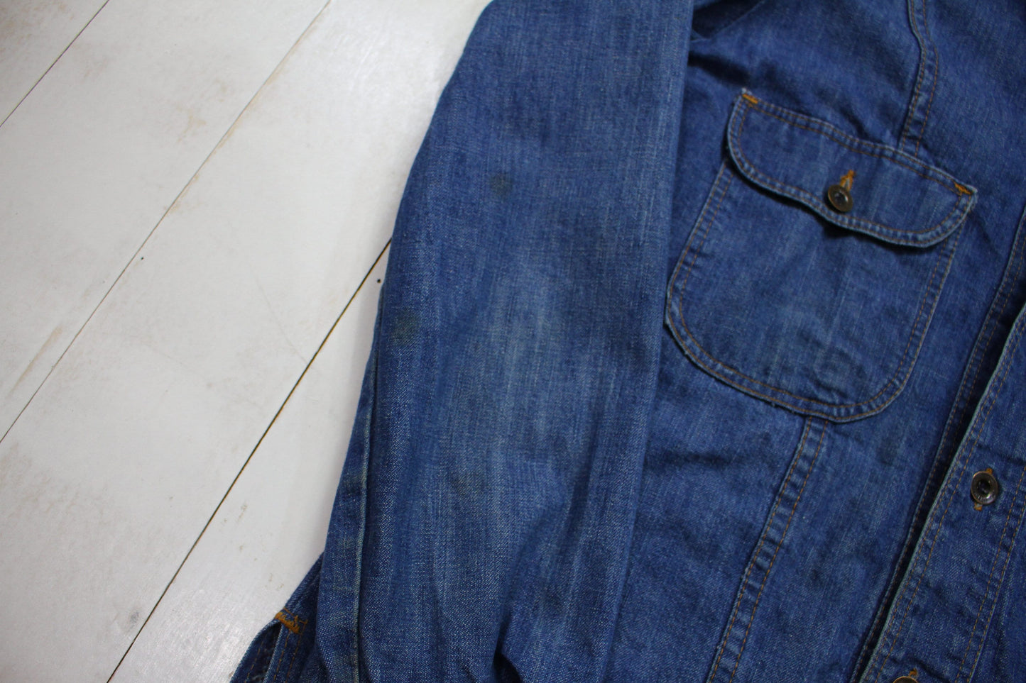 1970s Wrangler Wrapid Transit Denim Jacket Made in USA Size M