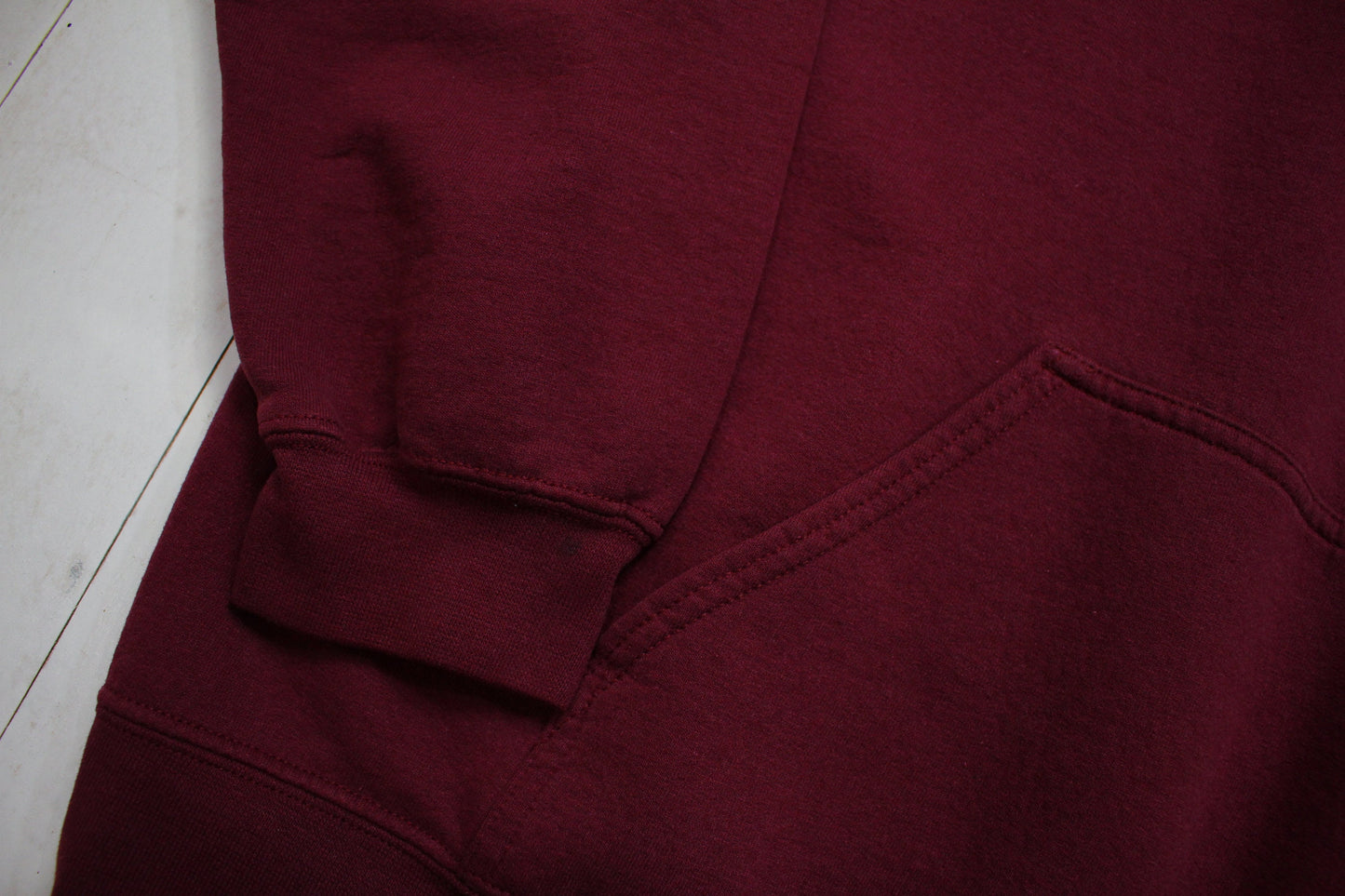 2000s/2010s MIT Burgundy Hoodie Sweatshirt Size XL