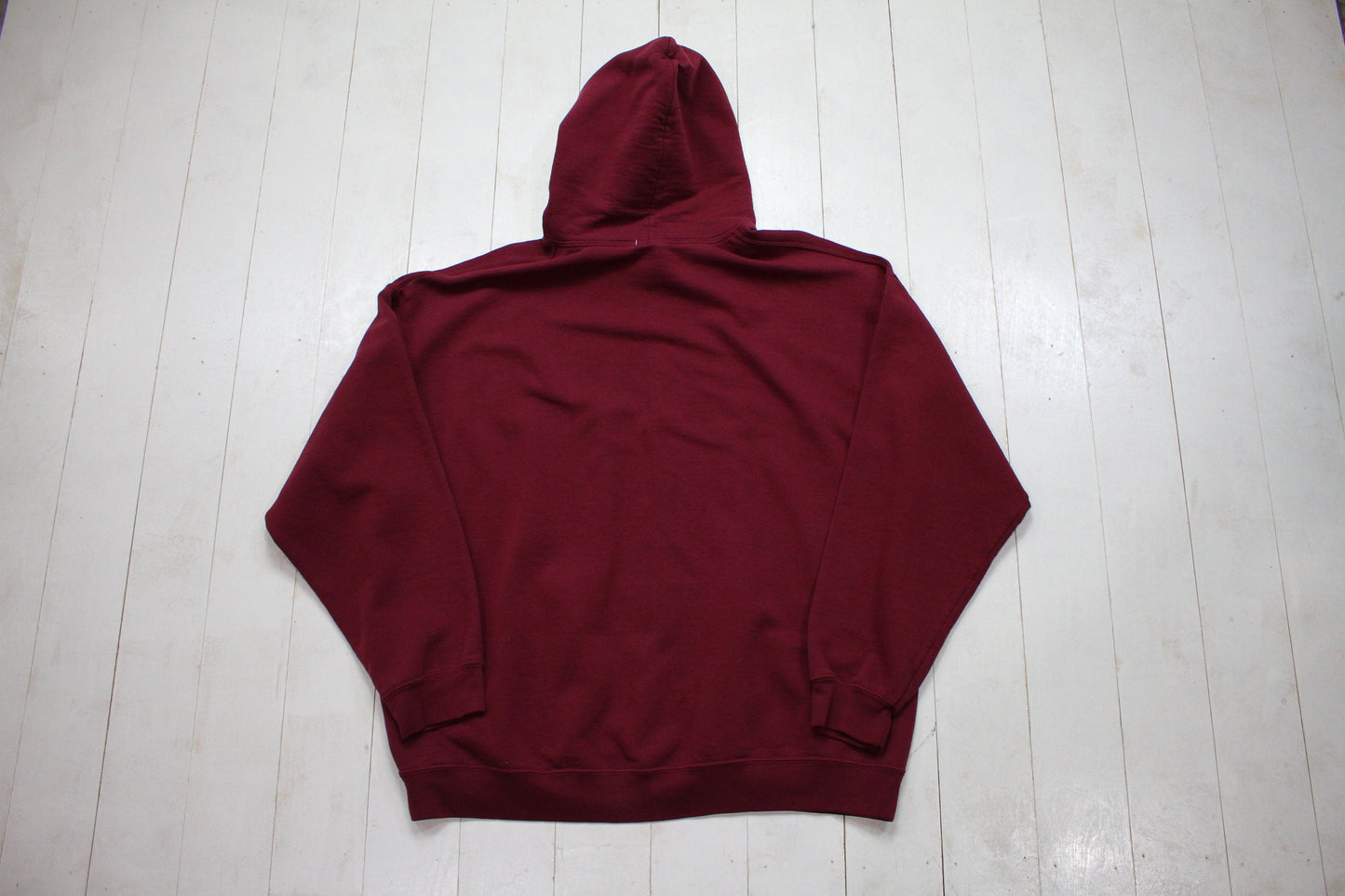 2000s/2010s MIT Burgundy Hoodie Sweatshirt Size XL