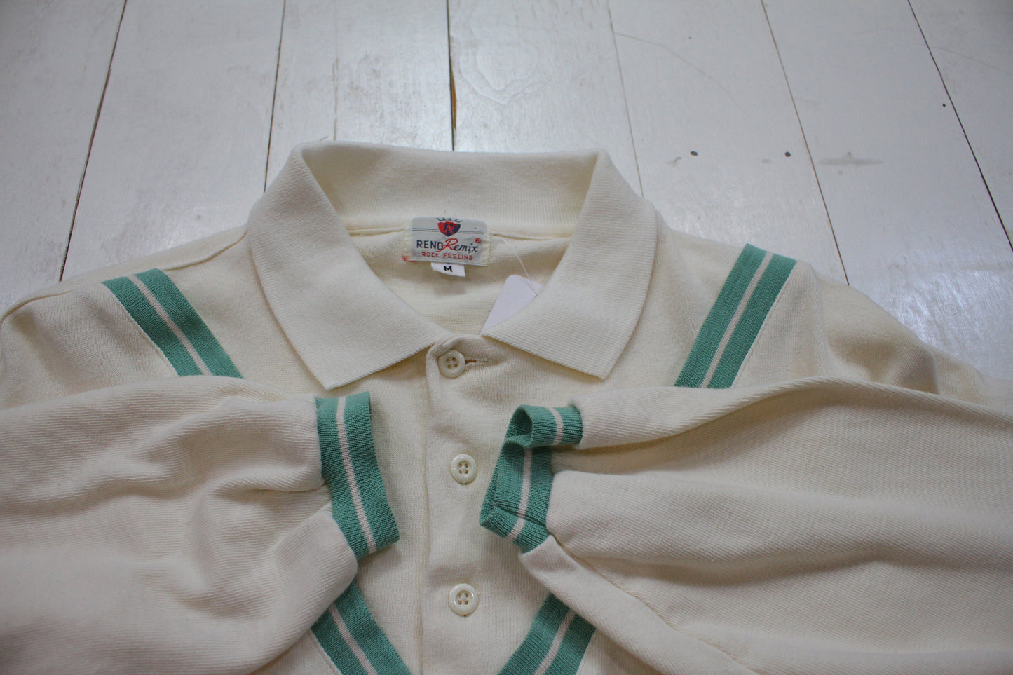 1980/1990s Reno Remix Collared Sweatshirt Women's Size L/XL