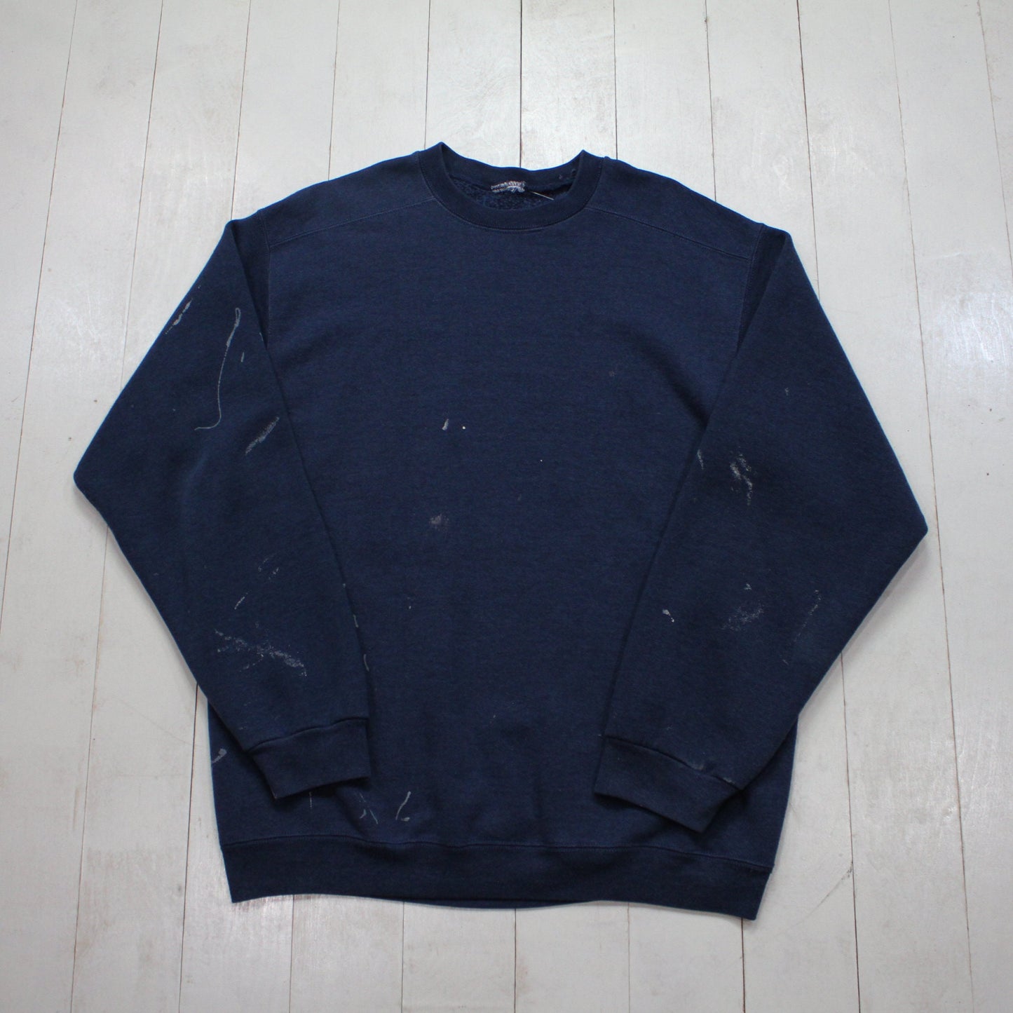 1990s/2000s Blank Blue Painter Sweatshirt Size L