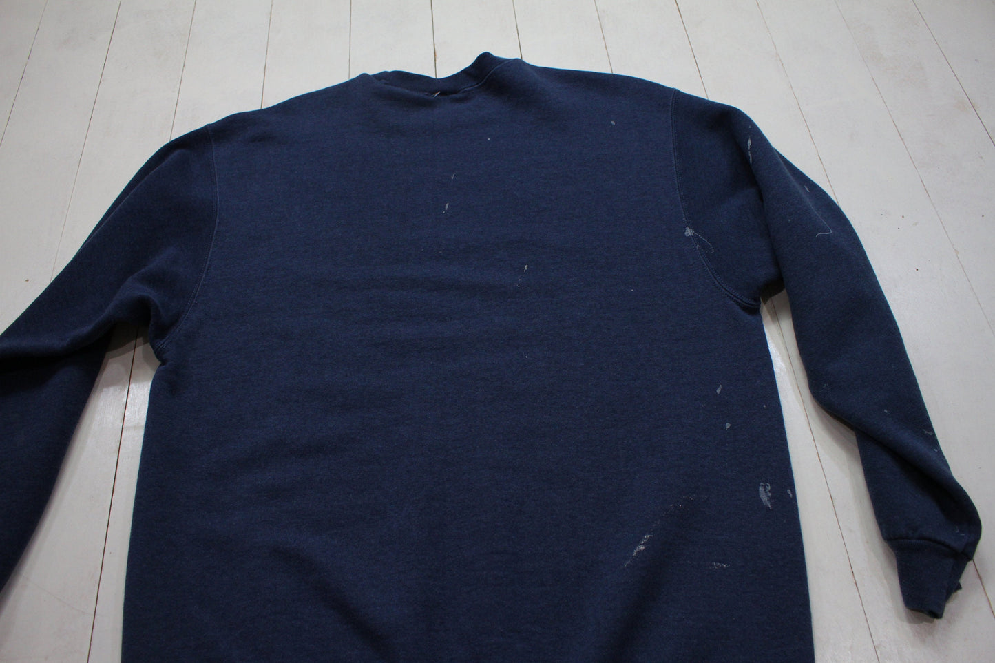 1990s/2000s Blank Blue Painter Sweatshirt Size L