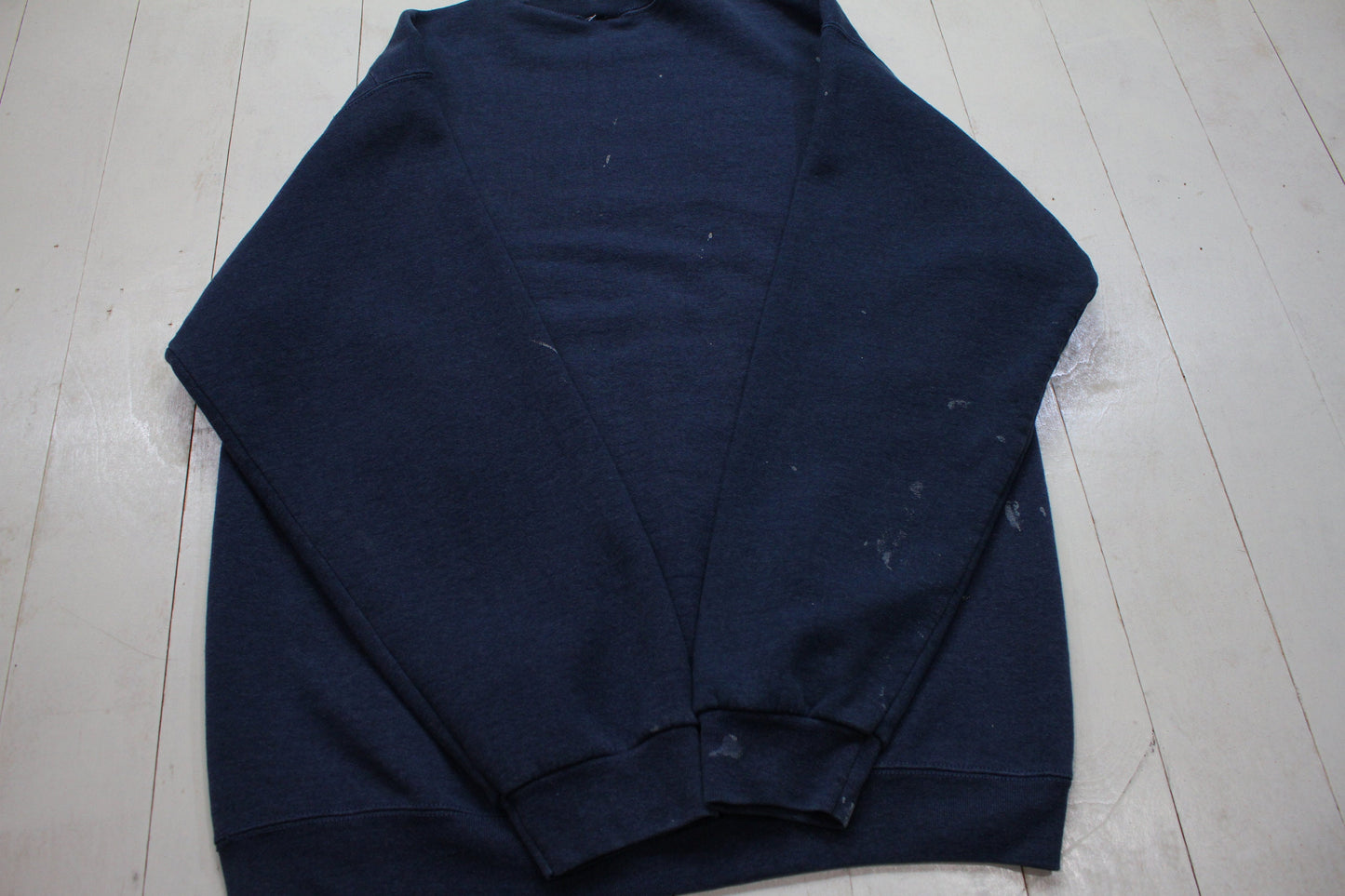 1990s/2000s Blank Blue Painter Sweatshirt Size L