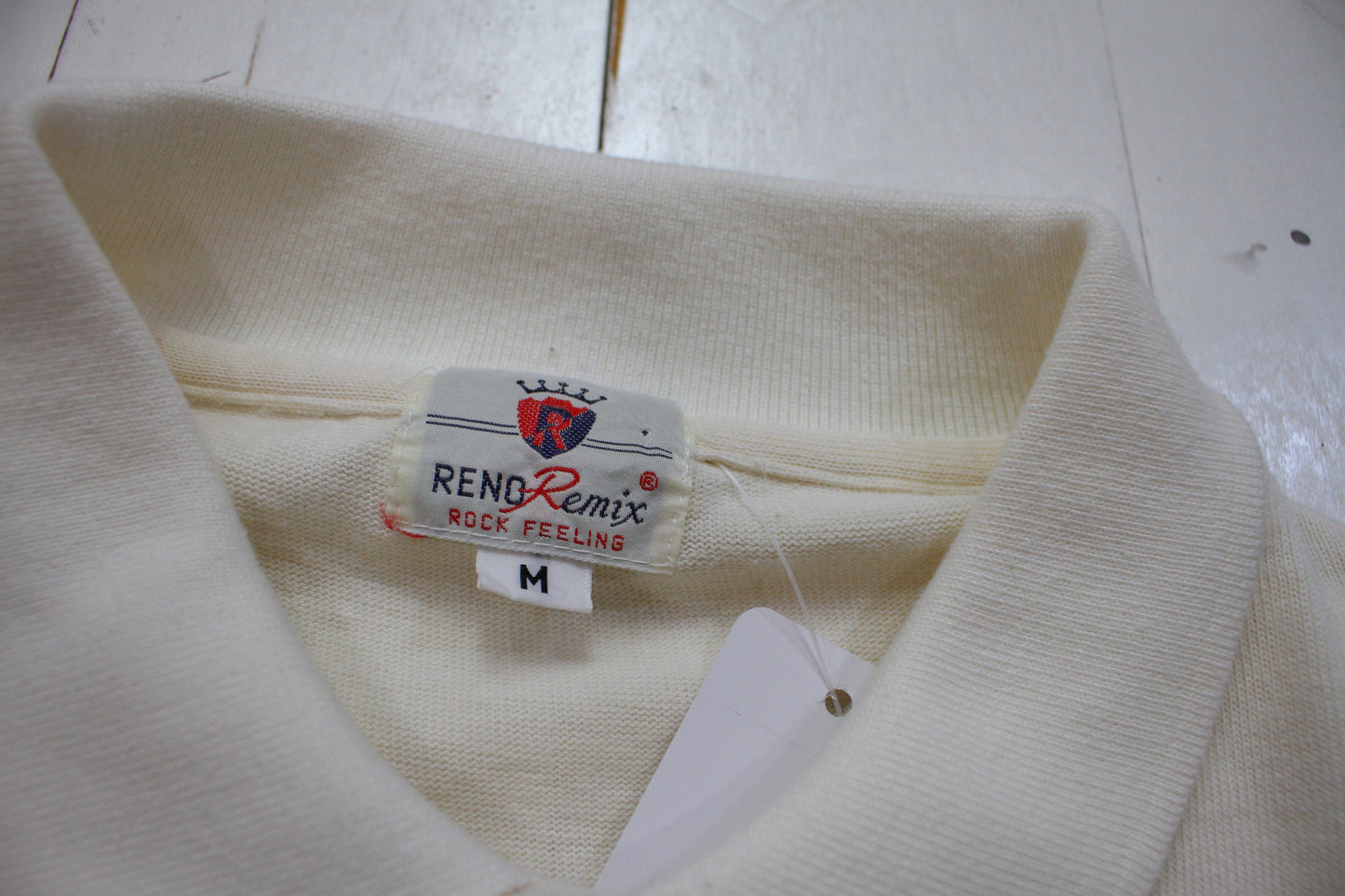 1980/1990s Reno Remix Collared Sweatshirt Women's Size L/XL