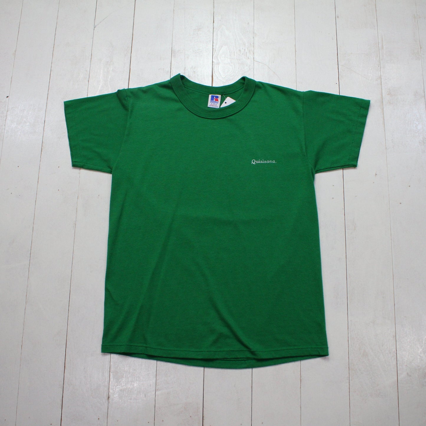 1980s Russell Athletic Quisisana Resort T-Shirt Made in USA Size S/M