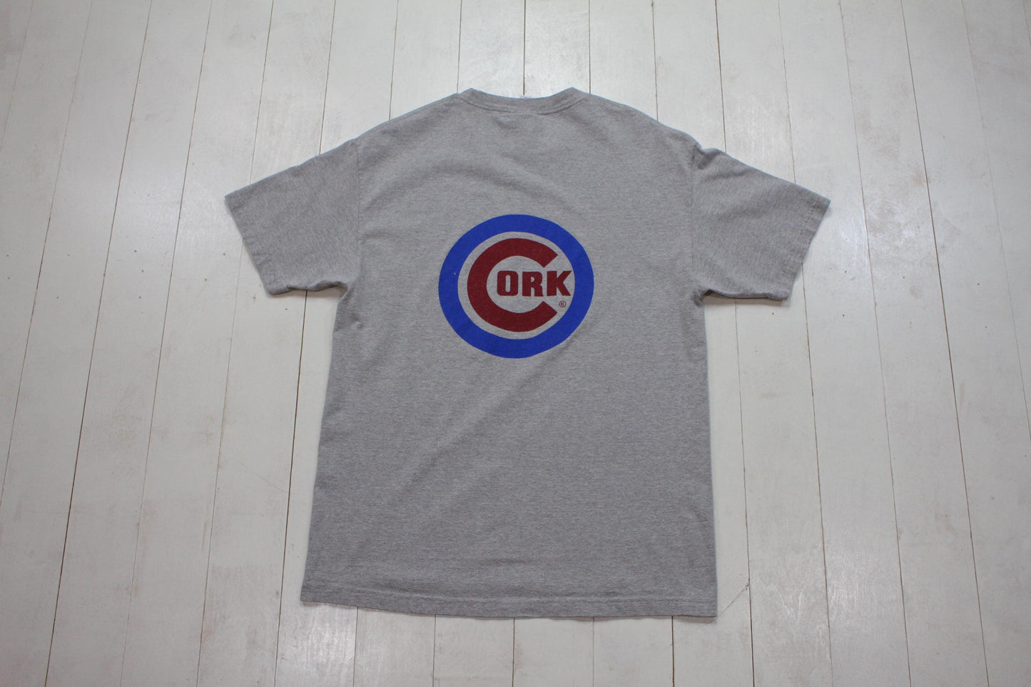 2000s Y2K Chicago Cubs Sammy Sosa Cork Company MLB Baseball T-Shirt Size L