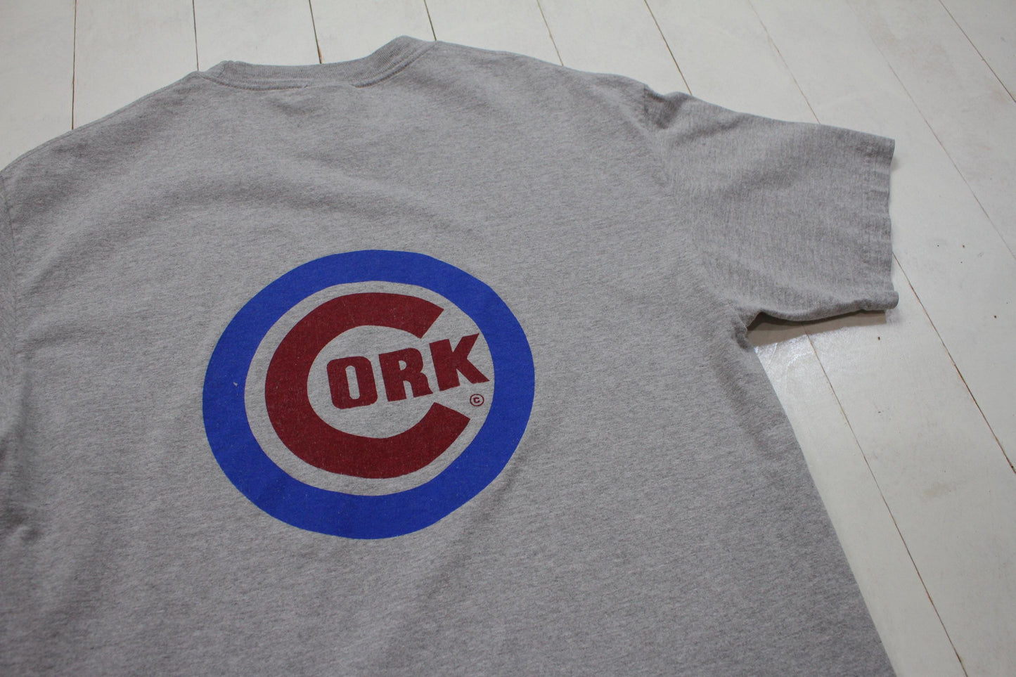 2000s Y2K Chicago Cubs Sammy Sosa Cork Company MLB Baseball T-Shirt Size L