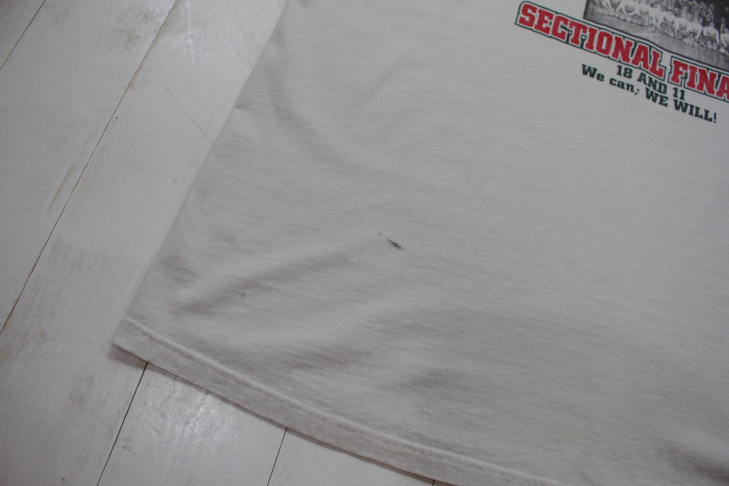 1990s/2000s Y2K Class AA Sectional Finalists Regional Champs Hearts High School Basketball T-Shirt Size XXL