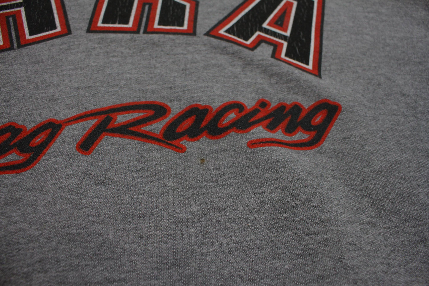 2000s Y2K IHRA Hot Rod Drag Racing Hoodie Sweatshirt Size XL