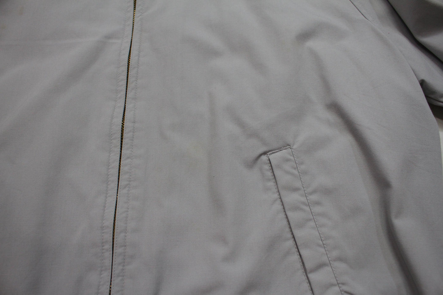 1990s/2000s Y2K On Course Harrington Style Golf Windbreaker Jacket Size L
