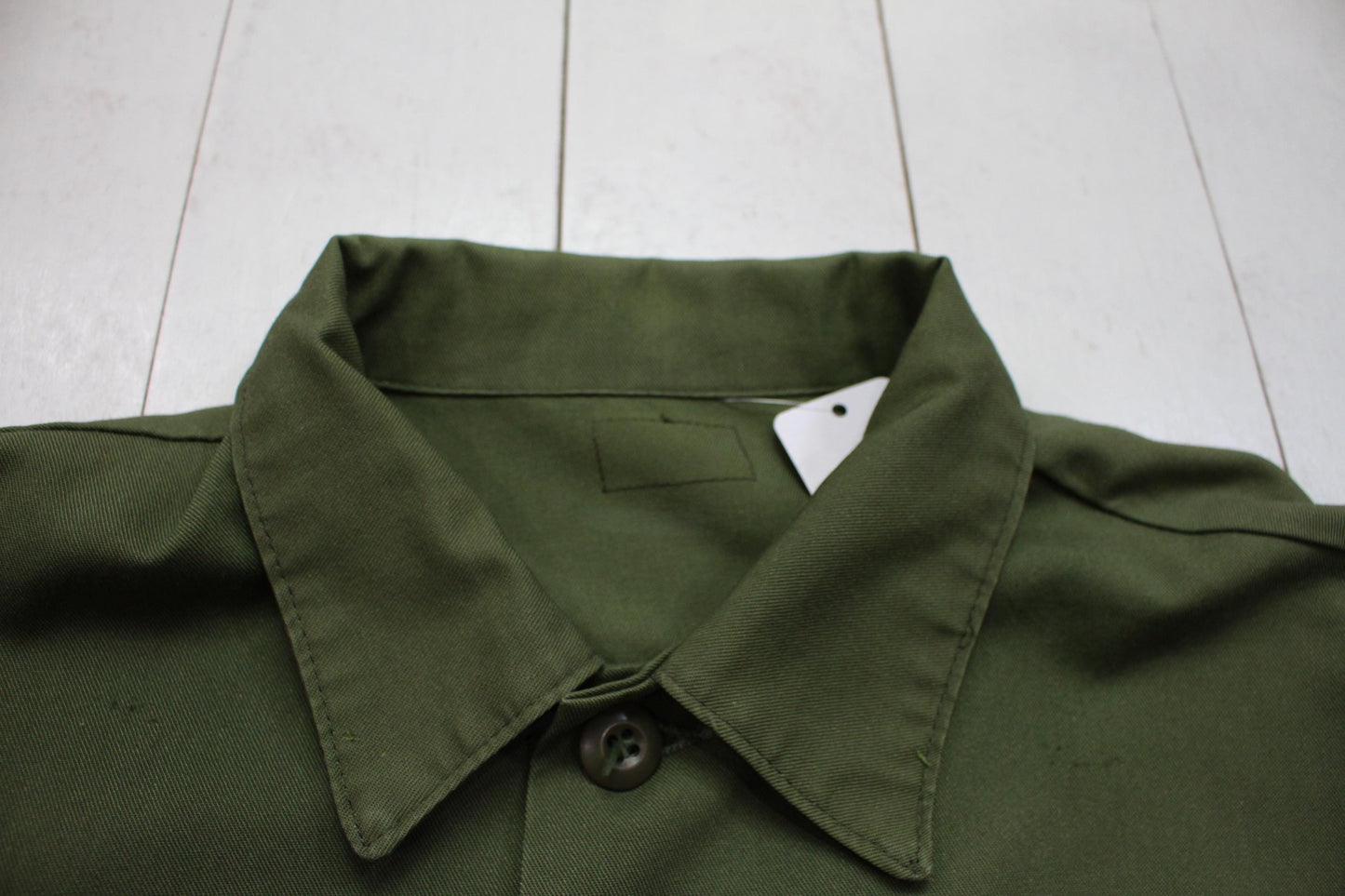 1970s/1980s US Army OG507 Field Shirt Size L