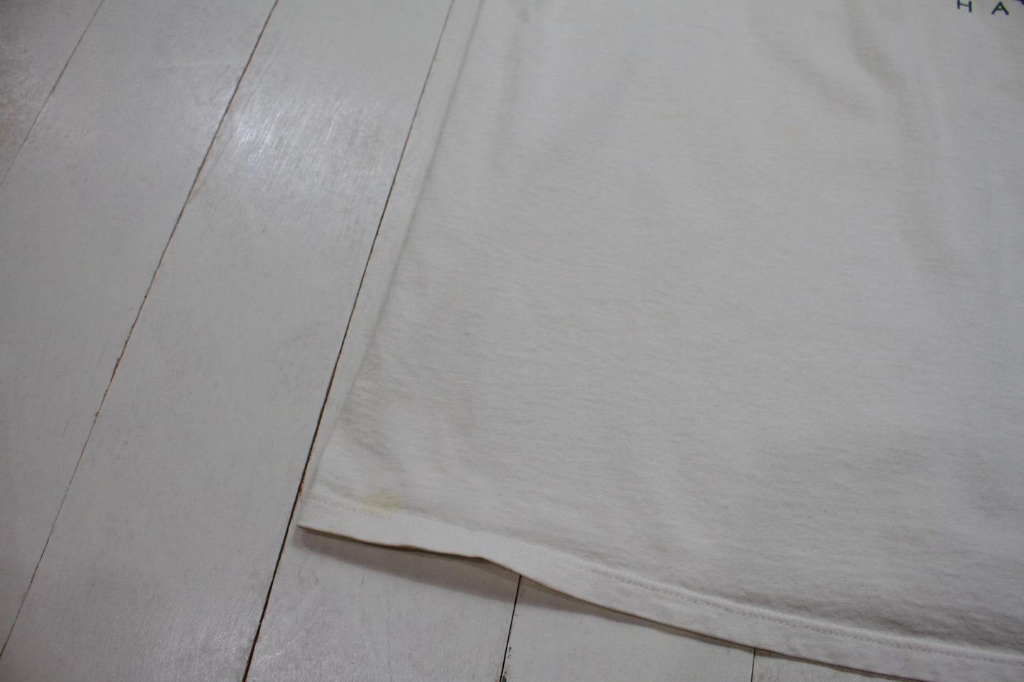 1990s Mac Nuts Side A Da Road Kauai Hawaii T-Shirt Made in USA Size L