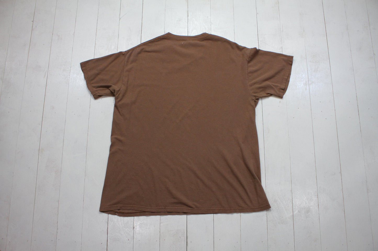 1990s/2000s Jensen Blank Brown Painters T-Shirt Made in USA Size XL