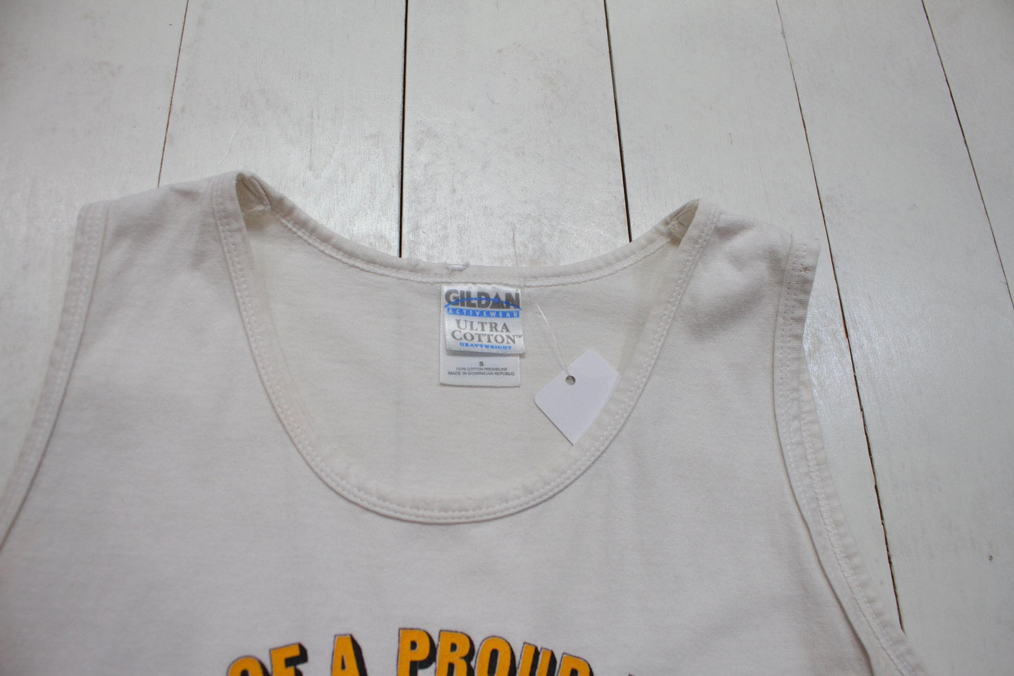 2000s Y2K 2002 Echoes of a Proud Nation Kahnawake Mohawk Territory Pow Wow Tank Top T-Shirt Size S