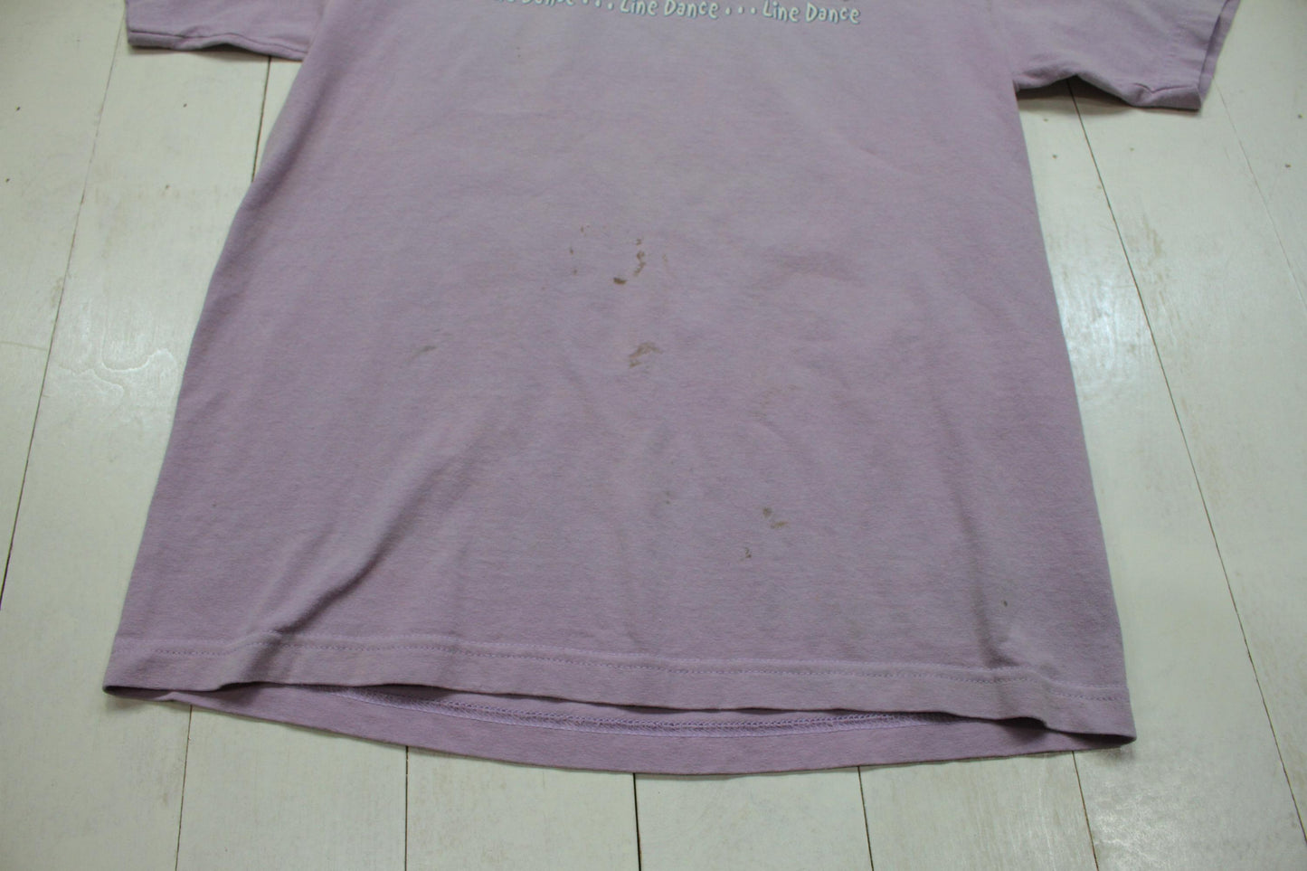 1990s/2000s Y2K Grand Canyon Line Dance Cowboy Boots Souvenir T-Shirt Size S
