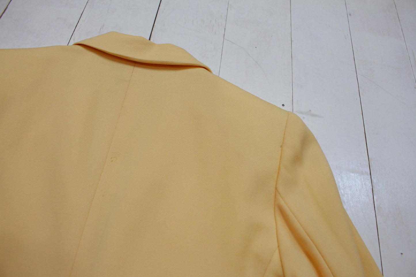 2000s Y2K Pendleton Virgin Wool Butter Yellow Womens Blazer Jacket Womens Size S