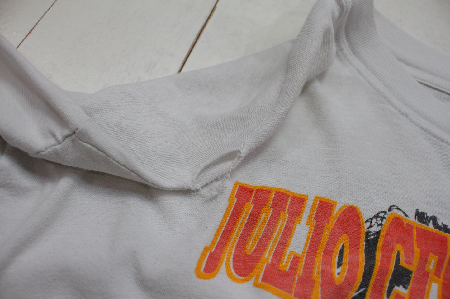 1990s 1993 Julio Cesar Chavez Star Spangle Glory Boxing T-Shirt Size XL