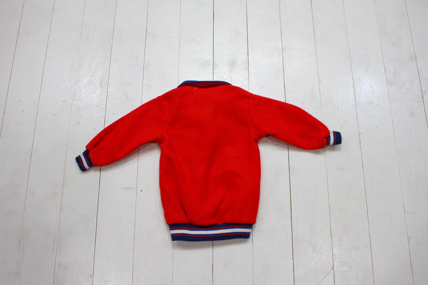 1980s/1990s Graffiti Fleece Pullover Jacket Kids Size 5T