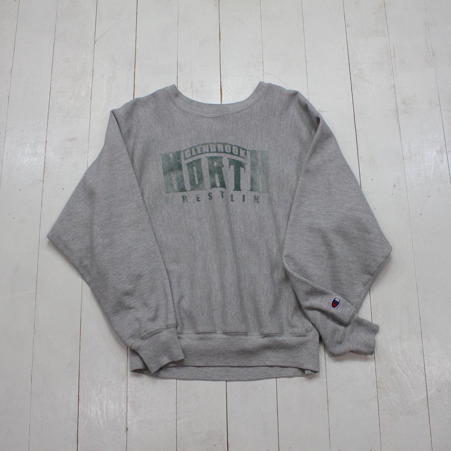 2000s Champion Glenbrook North Wrestling Reverse Weave Sweatshirt Size S