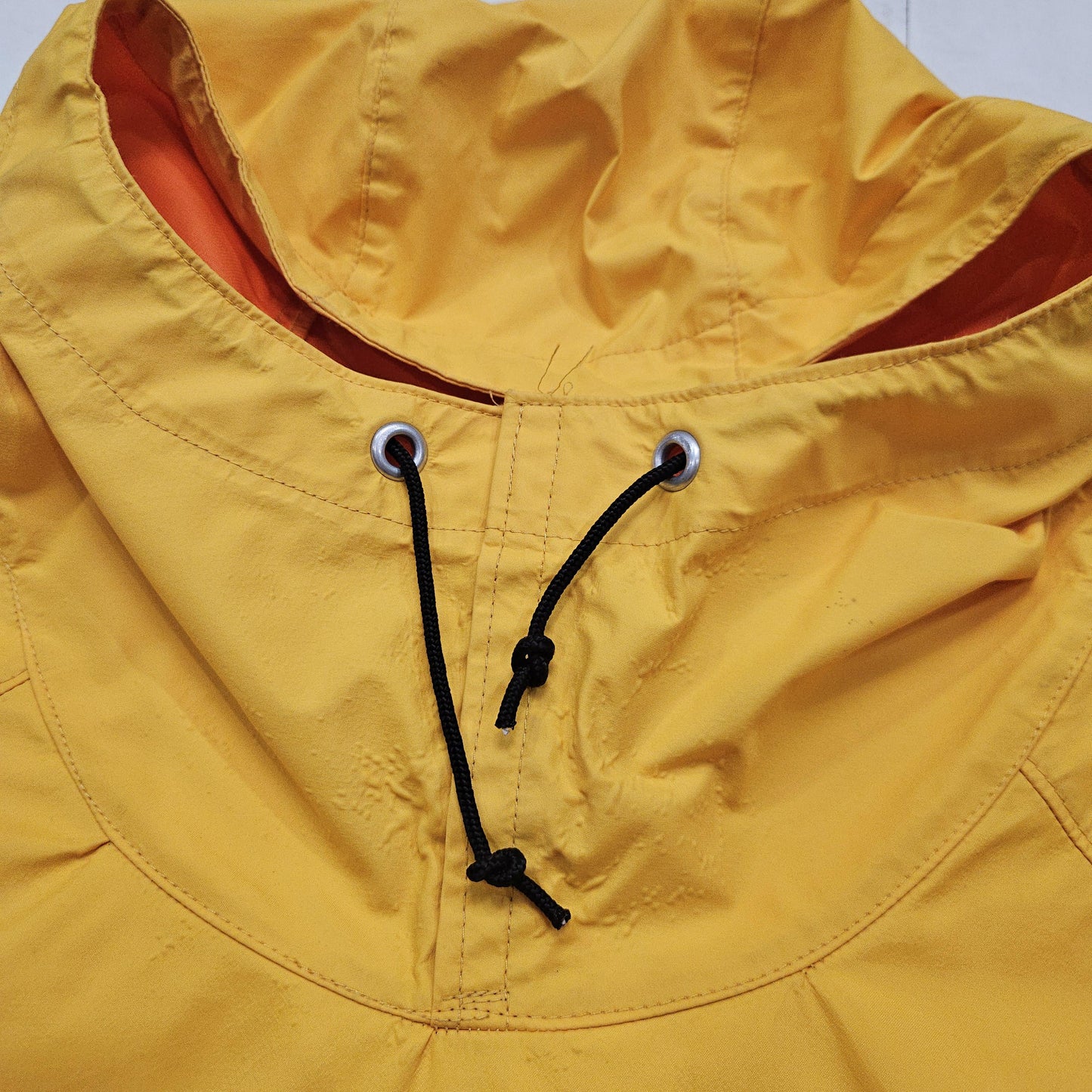 1980s Sojourn Designs Boulder Colorado Goretex Bright Coloured Pullover Anorak Rain Jacket Climbing Jacket Size L
