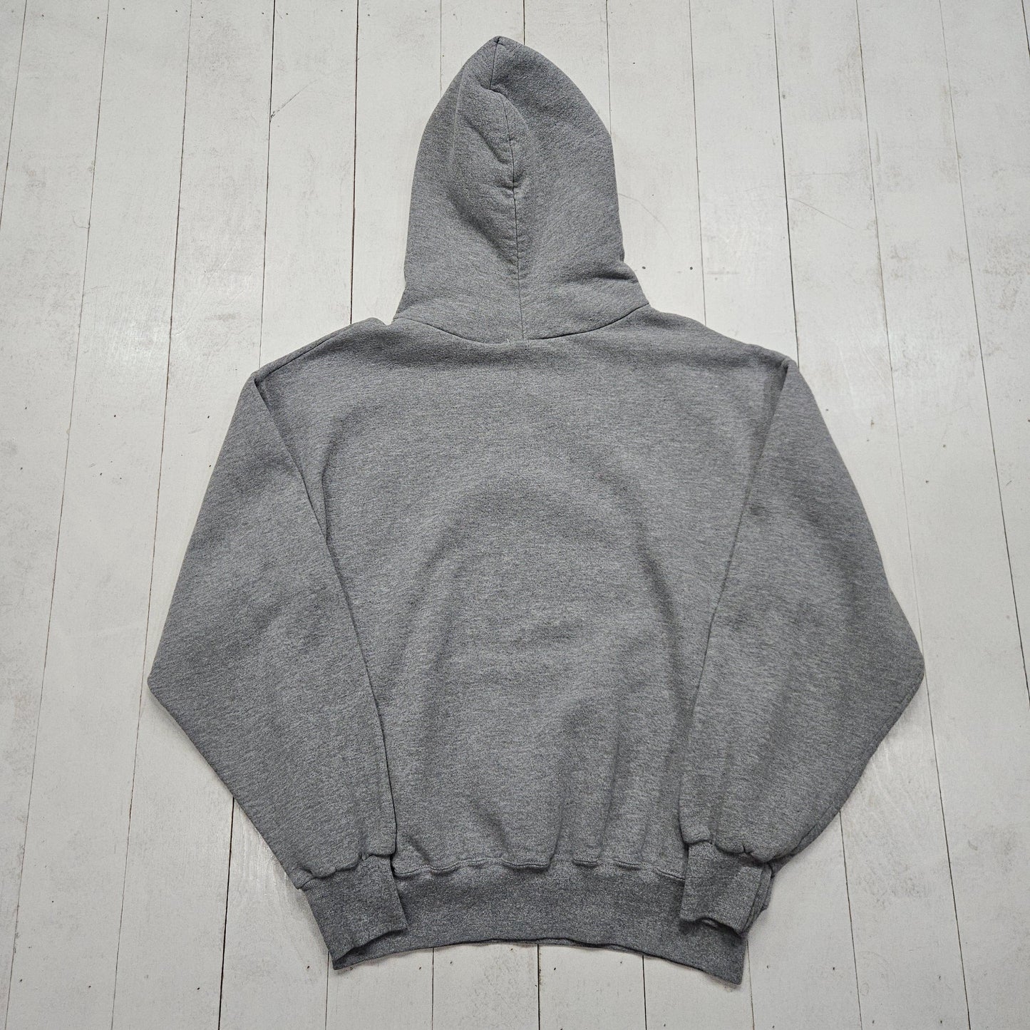 2000s Y2K Jerzees Grey Waynesburg Raiders Soccer Hoodie Sweatshirt Size L