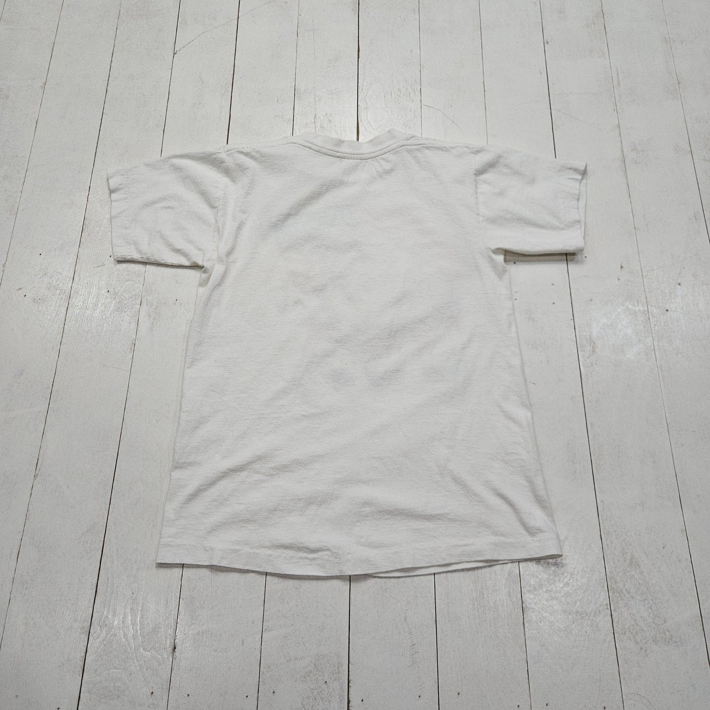 1990s White USA American Flag Bald Eagle T-Shirt Size S