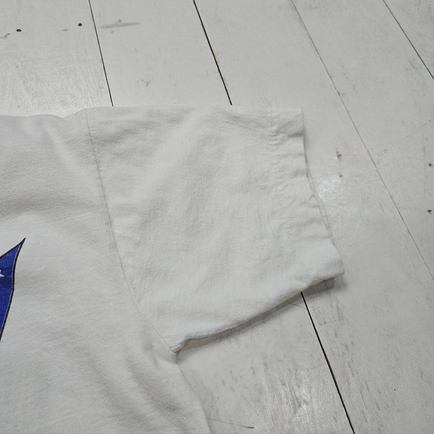 1990s White USA American Flag Bald Eagle T-Shirt Size S