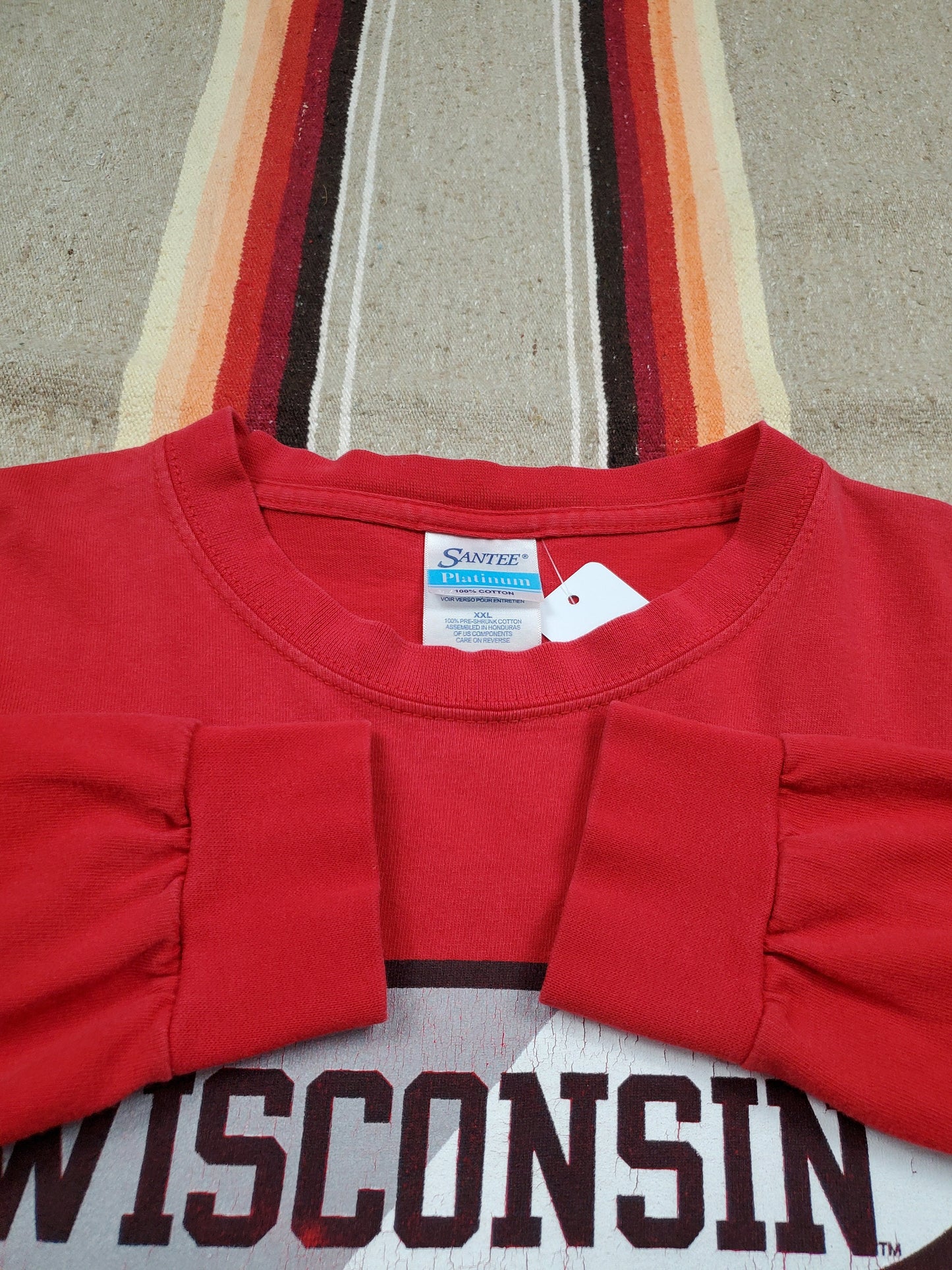 1990s/2000s Santee Wisconsin Longsleeve T-Shirt Size XXL
