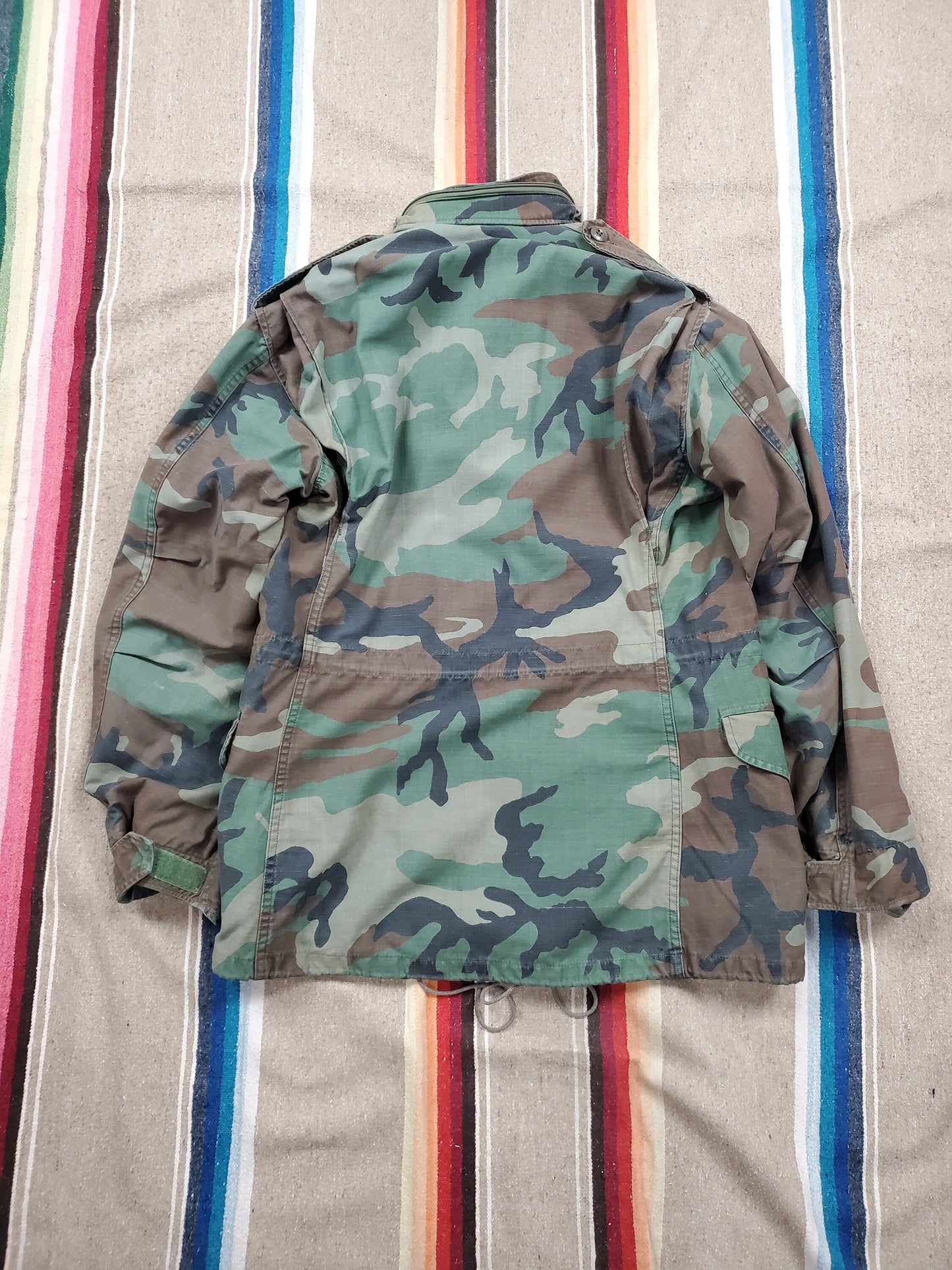 2000s Woodland Camo M65 Field Jacket Size S/M