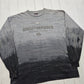 1990s Harley Davidson Stonewash Tie Dye Longsleeve T-Shirt Motown Made in USA Size XXL