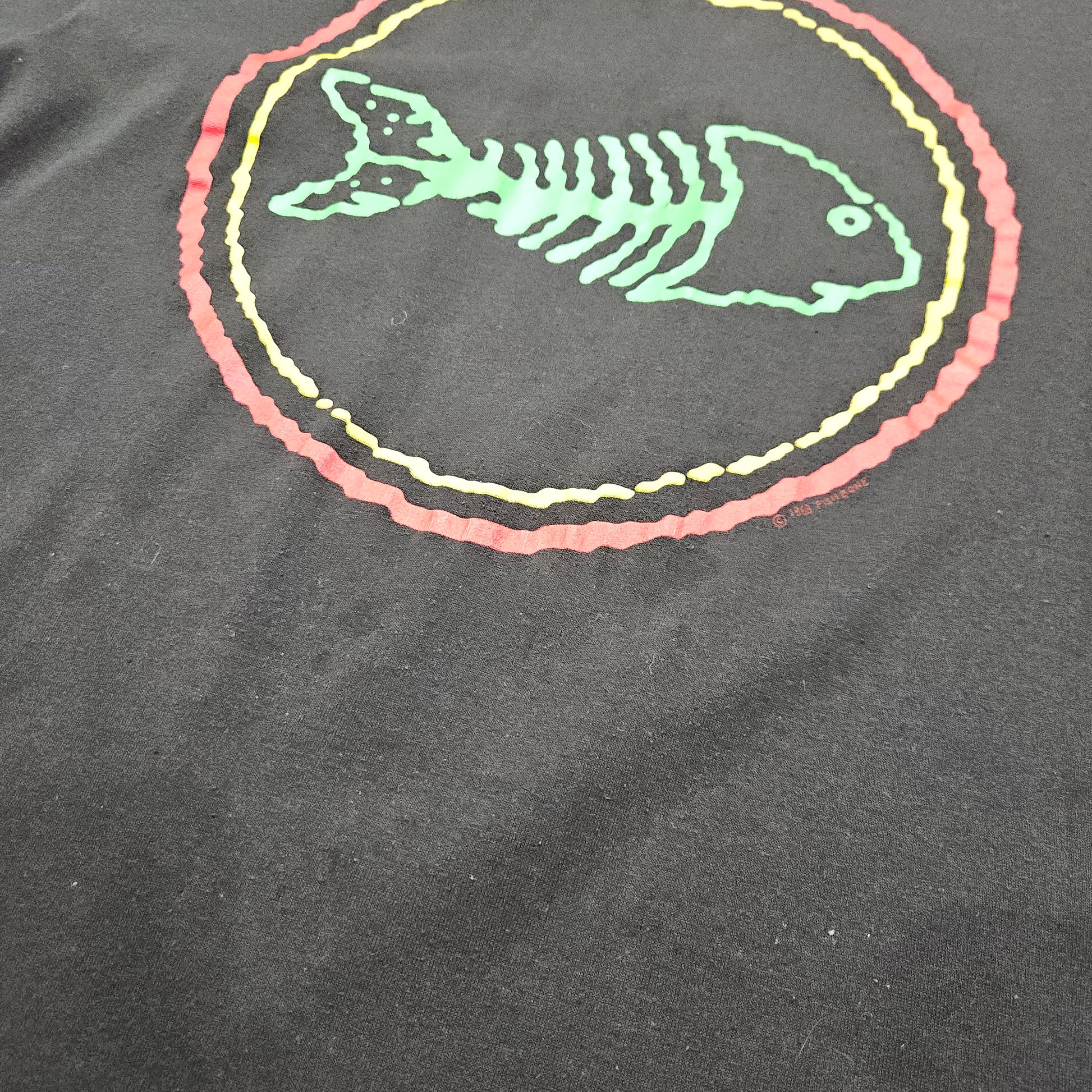 1980s Fishbone 1989 Tour T-Shirt Size L - People's Champ Vintage -T-Shirts - Band