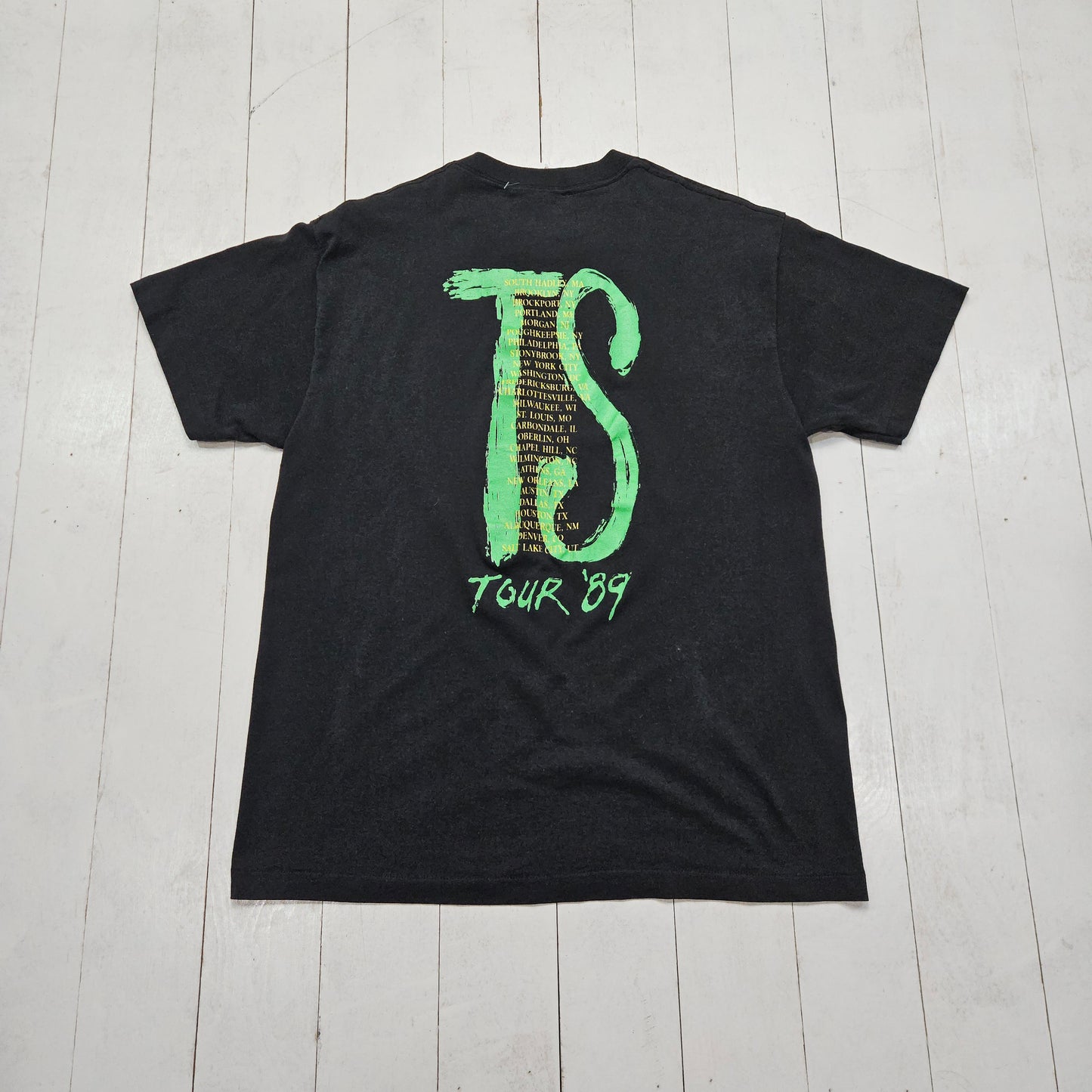 1980s Fishbone 1989 Tour T-Shirt Size L - People's Champ Vintage -T-Shirts - Band