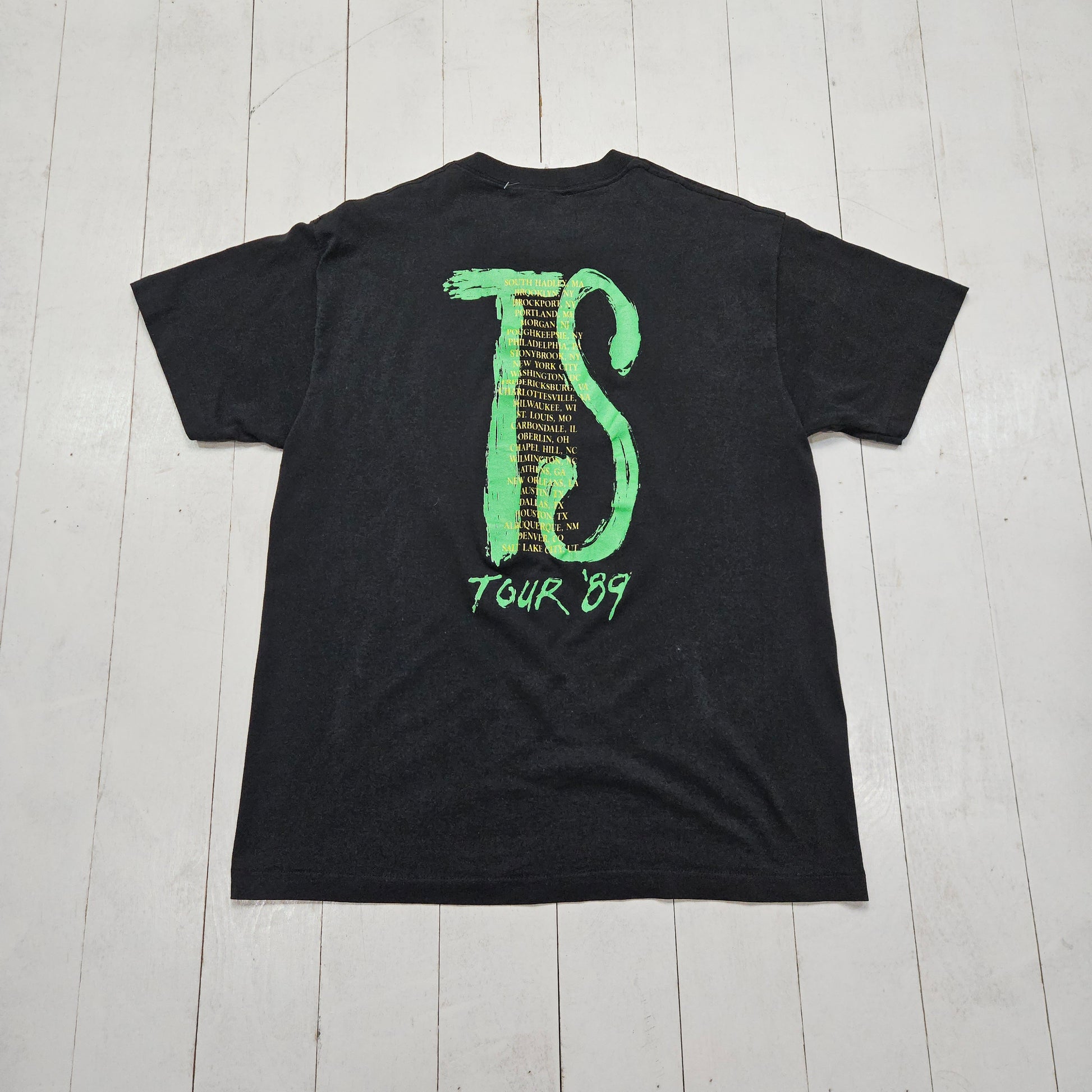 1980s Fishbone 1989 Tour T-Shirt Size L - People's Champ Vintage -T-Shirts - Band