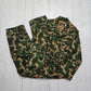 1960s/1970s Bullseye Bill Duck Camo Coveralls Made in USA Womens Size S/M