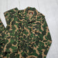 1960s/1970s Bullseye Bill Duck Camo Coveralls Made in USA Womens Size S/M