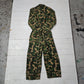 1960s/1970s Bullseye Bill Duck Camo Coveralls Made in USA Womens Size S/M