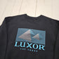 1990s Black Luxor Las Vegas Casino Souvenir Sweatshirt Size XL