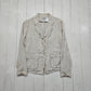 2010s Part Two Beige Linen Blazer Jacket Women's Size L