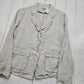 2010s Part Two Beige Linen Blazer Jacket Women's Size L