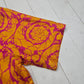 2020s Versace Barocco Short Sleeve Authentic Silk Baseball Shirt Made in Italy Size L