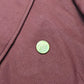 1930s-1950s Double Breasted Maroon/Black Bell Hop Jacket with Livery Buttons Womens Size XS