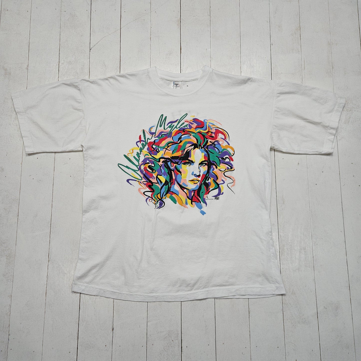 1990s 1993 Alannah Myles Rockinghorse Tour Concert T-Shirt Size XL - People's Champ Vintage -T-Shirts - Band