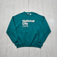 1990s Jerzees Turquoise National City Bank Promotional Sweatshirt Made in USA Size M/L - People's Champ Vintage -Sweatshirts/Hoodies