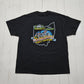 2000s 2003 Harley-Davidson Pinstripe Art Perrysburg Ohio Signature Motorcycle T-Shirt Made in USA Size XXL - People's Champ Vintage -T-Shirts - Harley