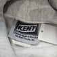 1990s Kent Feeds Grey Rerverse Weave Style Promotional Hoodie Sweatshirt Made in USA Size M