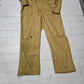 1970s/1980s Career Blend Mustard Yellow Goodyear Coveralls Size XL