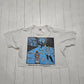 1990s Fruit of the Loom Grateful Dead Night of the Living Deadheads Cropped T-Shirt Made in USA Womens Size XL