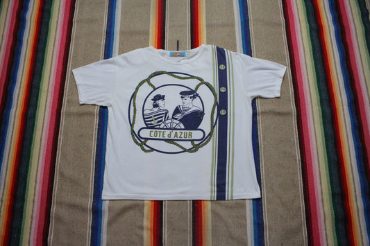 1990s Pacific Coast Highway Cote D'Azur T-Shirt Women's Size XL/XXL - People's Champ Vintage -Womenswear